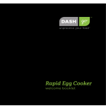 Dash Go Rapid Egg Cooker Specifications