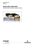 Emerson ROSEMOUNT NGA2000 HFID Instruction manual