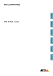 Axis Q7920 Installation guide