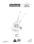 EarthQuake 14318 (CE) Operator`s manual