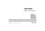 Roadstar CLR-235 Instruction manual