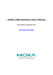 Moxa Technologies V2402 User`s manual