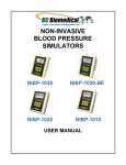 BC Biomedical NIBP-1030 User manual