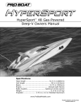 ProBoat HyperSport Specifications