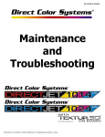 Direct Color Systems Directjet 1014UV Technical information