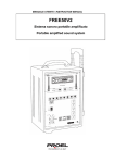 PROEL FREE50V2 Instruction manual