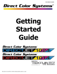 Direct Color Systems Directjet 1014UV Technical information