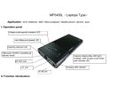 APE MP3450L User guide