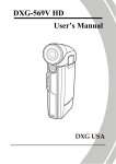 DXG -581V User`s manual