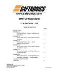 Saftronics GP5 Series Instruction manual