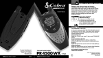 Cobra pr4500wx Owner`s manual