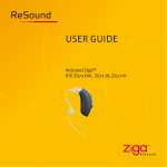 Ziga resound BTe ZG71-V User guide