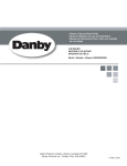Danby DIM2500SSDB Operating instructions