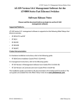 Allied Telesis AT-8016F/SC Installation guide