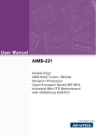 Advantech AIMB-221 User manual