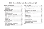 Chevrolet 2006 Corvette Specifications