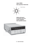 Agilent Technologies 34970A Specifications