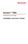 Metrologic MS7620-13 User`s guide