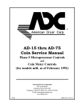 ADC AD-15 Service manual