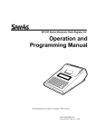 Sam4s ER-230 Series Operation and programming manual