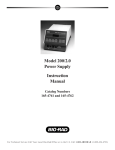 BIO RAD 200/2.0 Instruction manual