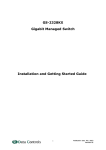 Data Controls GS-2328KX Instruction manual