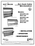 Alto-Shaam HFT2-500 Specifications
