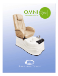 European Touch Pedicure Spa Specifications