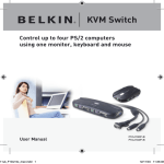 Belkin F1DJ104P-B User manual