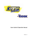 DTG Kiosk Specifications