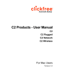 Clickfree C2N 3.5 User manual