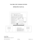 E.F. Johnson Company VR-CM50 Operator`s manual