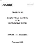 Sears 721.66339 Specifications