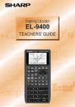 Sharp EL-9400 Specifications