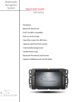 CarShow Multimedia Navigation System Owner`s manual