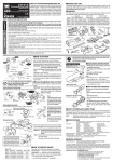 Cateye ABS-10 Instruction manual