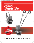 Mantis 7264 Owner`s manual