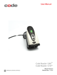 Code  Reader 1200 User manual