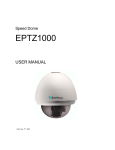 EverFocus EPTZ Series User manual
