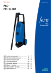 Alto PRO X-TRA Instruction manual
