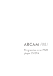 Arcam DV27A Specifications
