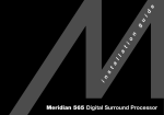 Meridian Meridian 565 User guide