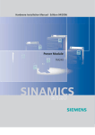 Siemens Model 240 Installation manual