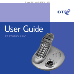 BT STUDIO 500 User guide
