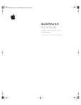 Apple QuickTime User`s guide
