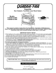 Quadra-Fire Yosemite YOSEMITE-PMH Specifications