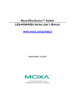 Moxa Technologies EDS-405A User`s manual