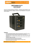 WiebeTech Forensic FRTX400H-QJ User`s manual