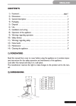 Mazzer Mini Technical data