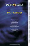 VDO MS 5200 - Owner`s manual